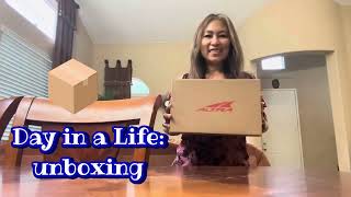 Day in a Life Unboxing Altra shoes [upl. by Owiat802]