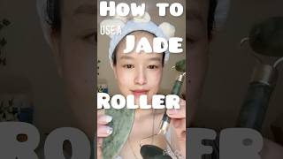 How to use face roller amp GUA SHA ⭐️❤️ shortsfeed skincareroutine skinmassage [upl. by Snapp]