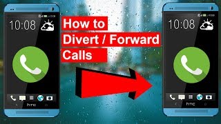 How to divertforward incoming calls from any android mobile [upl. by Ahsiekat]