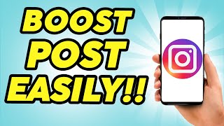 How To Boost Your Post On Instagram  2024 [upl. by Seavir]