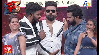 Sudheer  Rashmi  Deepika  Aadi  Funny Joke  Dhee 13  Kings vs Queens  17th March 2021  ETV [upl. by Webber414]