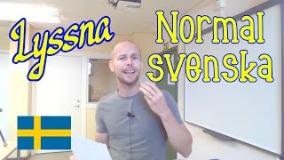 Lyssna på normal svenska SFI [upl. by Navaj]