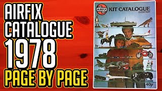 Airfix Catalogue 1978 15th Edition Vintage Catalog Page by Page in HD [upl. by Veejar]