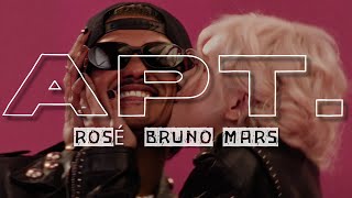 ROSÉ Bruno Mars  APT Letra  Lyric quotApateu apateu quot [upl. by Ojiram]