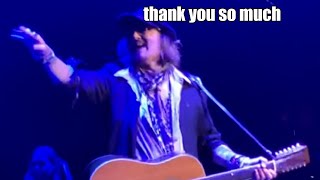 Johnny Depp Gets A STANDING OVATION as he performs with Jeff Beck [upl. by Eignav464]