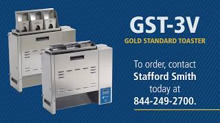 Antunes Gold Standard Toaster GST3V Sonic Informational Video [upl. by Ettessil]