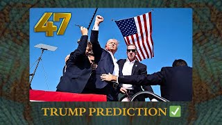 TRUMP PREDICTION Nov 3rd [upl. by Nnylarac448]