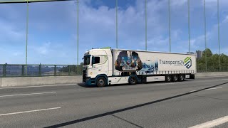 ETS 2   100 Europe   Retour en France a Valenciennes [upl. by Barbette482]