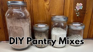 Homemade Dry Mixes To Make At Home  Easy and Cheap Pantry Restock [upl. by Karlise]