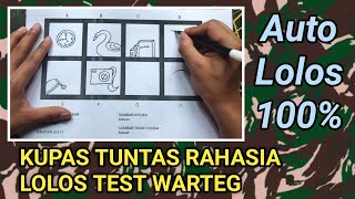 AUTO LOLOS PSIKOTEST WARTEGG  Kupas Tuntas Strategi Lolos Test Wartegg [upl. by Wachtel107]