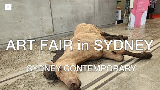 SYDNEY CONTEMPORARY 2023art fair in Australiathe largest art fair in Sydney ARTNYC [upl. by Hsirrap]