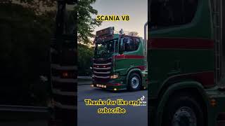 scaniatruck scaniav8 scania scaniatrucks scaniatruck hollandstyle thanks for subscribe [upl. by Stanislaus513]