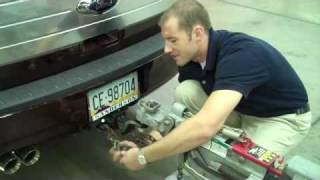 How To Hook Up A UHaul Trailer  Braked [upl. by Hanser]