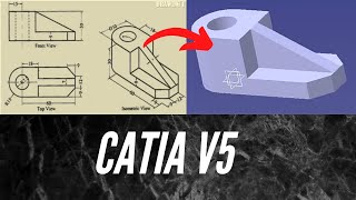 CATIA V5 beginner tutorial 1 [upl. by Waylen915]