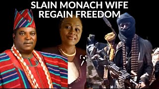 Breaking Wife Of Slain Kwara Monarch Olusegun Aremu Regains Freedom From Kidnappers [upl. by Felicia96]