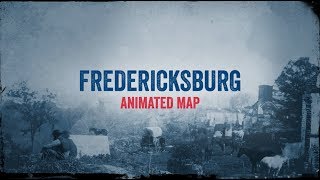 Fredericksburg Animated Battle Map [upl. by Kenison]