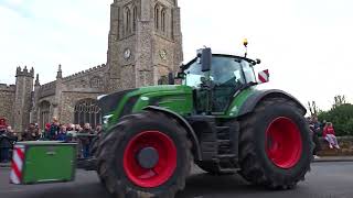 Essex Young Farmers Tractor Rally Thaxted January 2024 [upl. by Rramo]