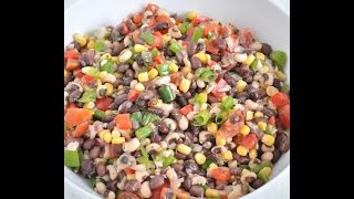 Easy Texas Caviar Vegan and Gluten Free [upl. by Nevin]