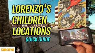 ALL Lorenzos Children Locations Yaran Story Seeds of Love  Far Cry 6 Walkthrough [upl. by Alyehc]