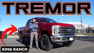 2024 Ford Super Duty Tremor King Ranch The Ultimate Yeehaw Truck [upl. by Ahsirtal]