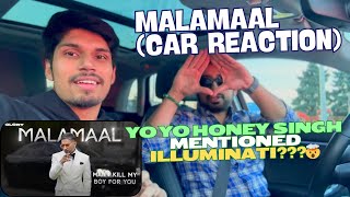 Malamaal Car Song ReactionReview Yo Yo Honey Singh  Yina Menez  GLORY  T Series [upl. by Alimac829]