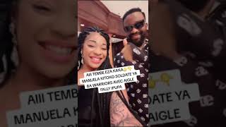 MANUELA KITOKO NA FALLY IPUPA NA BELGIQUE [upl. by Arbas]