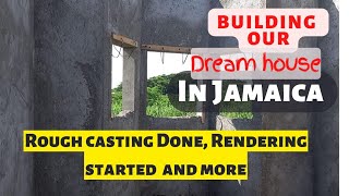 Cost of Rough Casting Rendering Windows and Door Jams and More Building Our Dream House [upl. by Aleetha201]