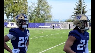 Washington Football  Spring Practice Day 10 [upl. by Oeniri]