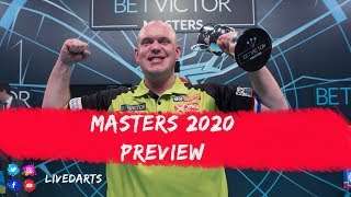 PDC Masters 2020 Preview and Predictions Who will claim the first silverware of the season [upl. by Llerut]