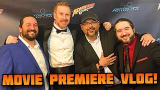 EXCLUSIVE Adventures in Game Chasing Movie Premiere VLOG [upl. by Kasey]