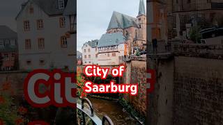 City of Saarburg saarland saarburg wasserfall travel reisen [upl. by Awjan]