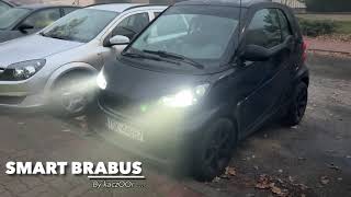 Black SMART BRABUS  My new Bevinsee V45 Series LED Headlights Kit [upl. by Esther]