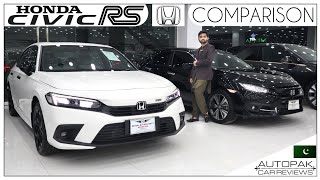 Honda Civic RS 2023 VS RS 2021 Are these worth the money [upl. by Palmore]