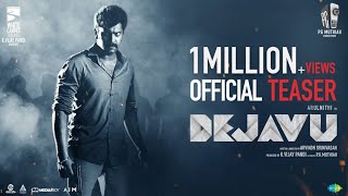 Dejavu  Official Teaser  Arulnithi  Madhoo  Arvindh Srinivasan  Ghibran [upl. by Eidnim]