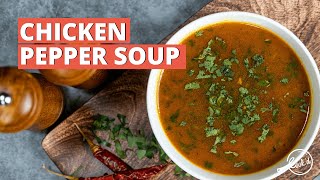 Chicken Pepper Soup Recipe  Kozhi Milagu Rasam  Soup Recipes  Cookd [upl. by Sirraj]