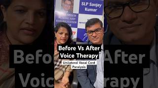 Unbelievable 8Day Transformation from Unilateral Vocal Cord Paralysis to Voice Restoration [upl. by Iover142]