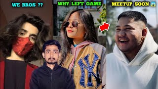 Abhishek YT Team We Bros  Why Mikasa Left Reply  2B Gamer TShirt  Fan Meetup ❤️ DragoGrg Art [upl. by Sanoj]