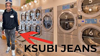 KSUBI JEANS  Washing KSUBI Jeans Fast amp Affordable FULL VIDEO 👀 🤔 [upl. by Belford]