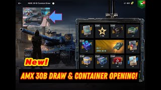 wot Blitz Draw Crate Opening NEW AMX 30B Draw in 4K wotb WoT Blitz [upl. by Eelsel]