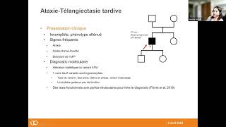 Webinaire du Groupe Génétique et Cancer sur les maladies cassantes et leurs actualités [upl. by Ettennal]