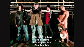 Lilla Syster så jävla bra svensk lyrics [upl. by Navonod888]