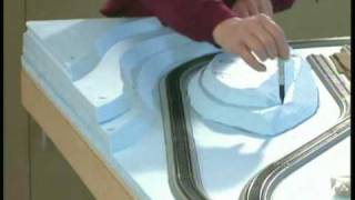 Build a model train layout Model railroad scenery Part 1 how to WGH [upl. by Fairley]