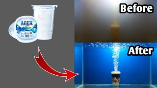 Aerator Biofoam Filter DIY  Aquarium filter DIY [upl. by Elfrida883]