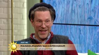 Mandelmanns lever drömlivet quotVi slipper tänka på allt jobbigtquot  Nyhetsmorgon TV4 [upl. by Renat494]