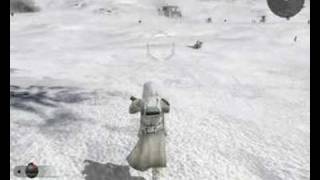 Star Wars Battlefront Hoth Battle [upl. by Harte]