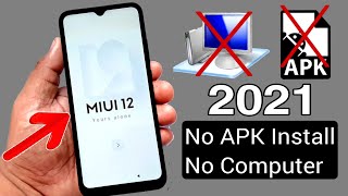 MIUI 12 Google AccountFRP Bypass All Xiaomi Redmi Without PC [upl. by Artenak947]