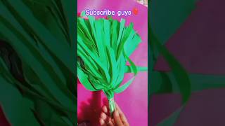 pom pom for welcome  Easy crepe paper pom pom idea  how to make pom pom [upl. by Lachman]