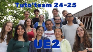 Présentation Team UE 2 📊  20242025 [upl. by Angelico]