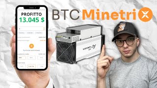 Minare Bitcoin Comprando Un Token  bitcoin minetrix [upl. by Titos]