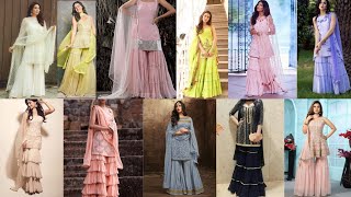 Top 35  Trendy Sharara Gharara Design  latest sharara Dress for party wear [upl. by Endora774]